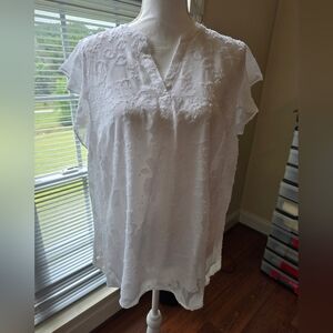 Elle Flutter Sleeve Top